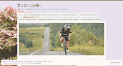 Desktop Screenshot of boncyclist.com